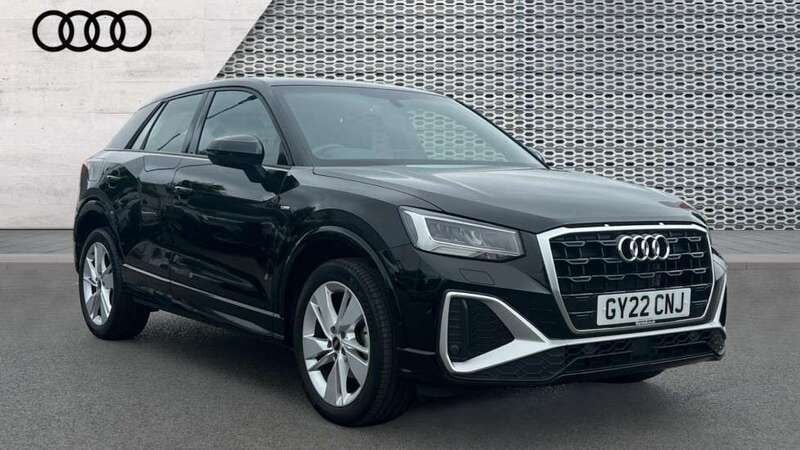 Black Used 2022 Audi Q2 S-Line SUV | £23,723 (Fair price) - Image 1/4