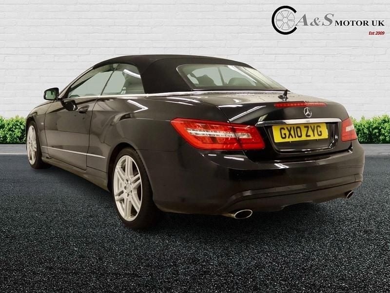 Used Mercedes E350 228 HP (167 kW) 2010 Black Cabriolet