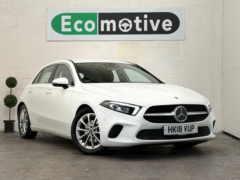 White Used 2018 Mercedes A180 Executive Hatchback | £11,995 (Good price) - Image 1/4