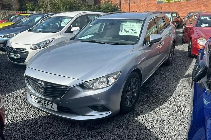 Silver Used 2016 Mazda 6 Estate | £6,495 (Expensive) - Image 1/1