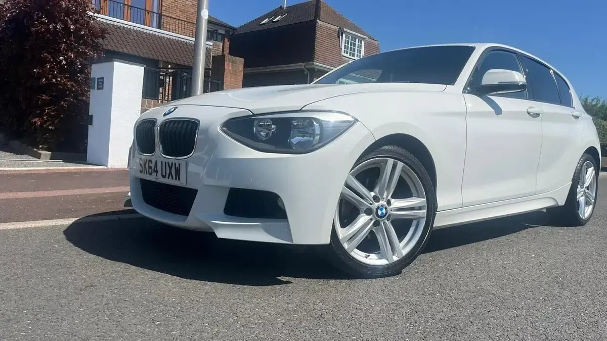 Used BMW 120 M Sport 2014 White Hatchback