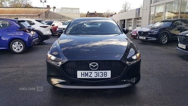 Usado Mazda 3 Prime-Line 186 CV (136 kW) 2025 Negro Utilitario