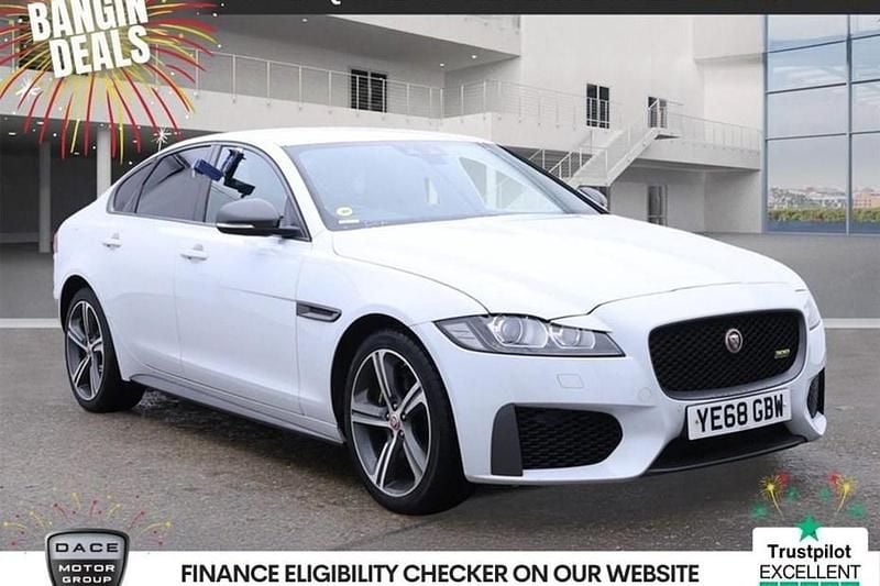White Used 2018 Jaguar XF S Sedan | £16,890 (Fair price) - Image 1/1
