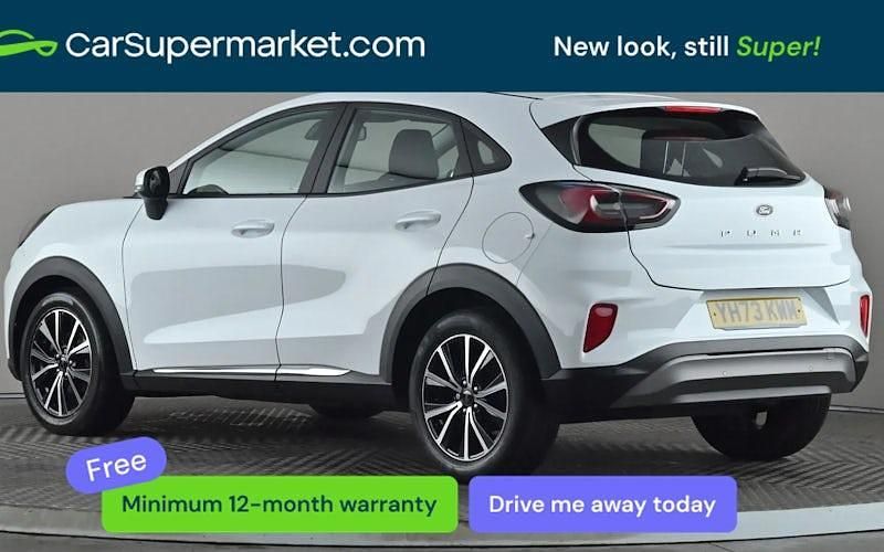 Used Ford Puma Titanium 125 HP (91 kW) 2023 White SUV