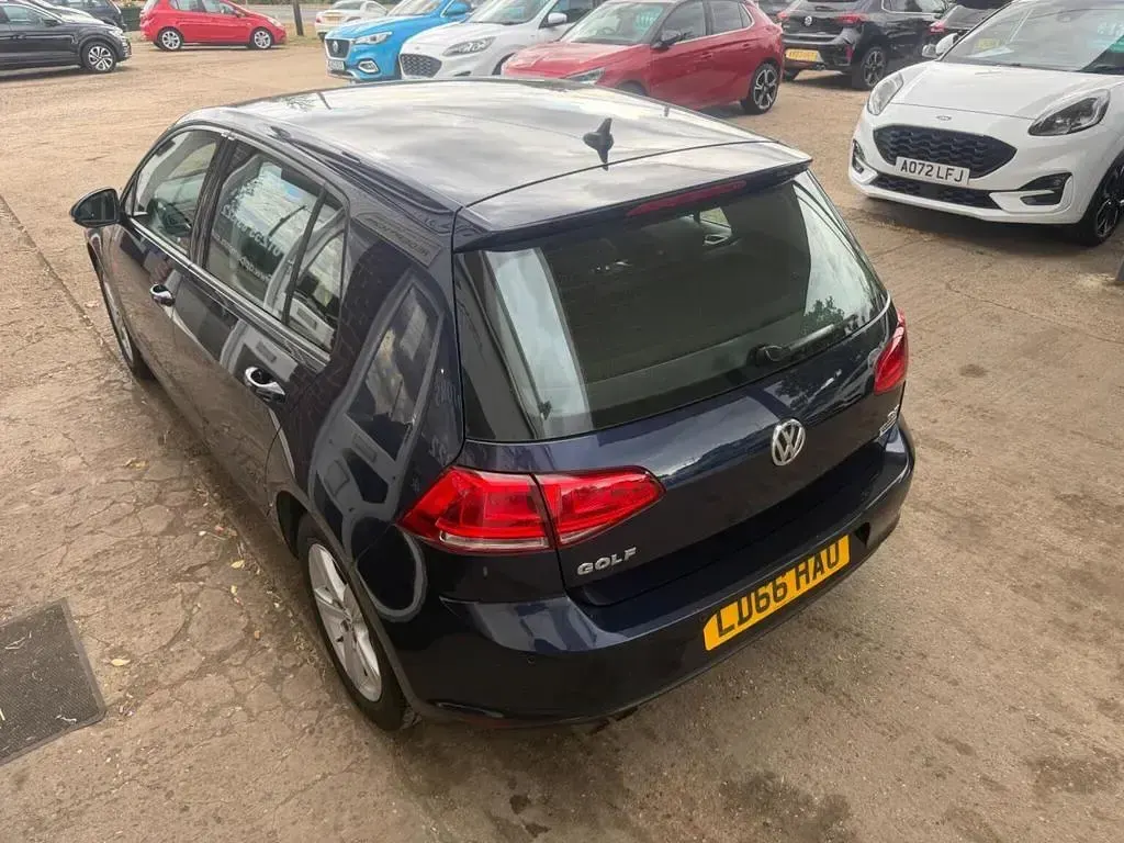 Used VW Golf VII Edition 2016 Blue Hatchback