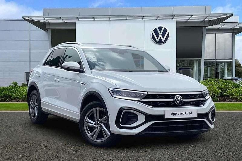 White Used 2022 VW T-Roc R-line SUV | £24,992 (Fair price) - Image 1/4