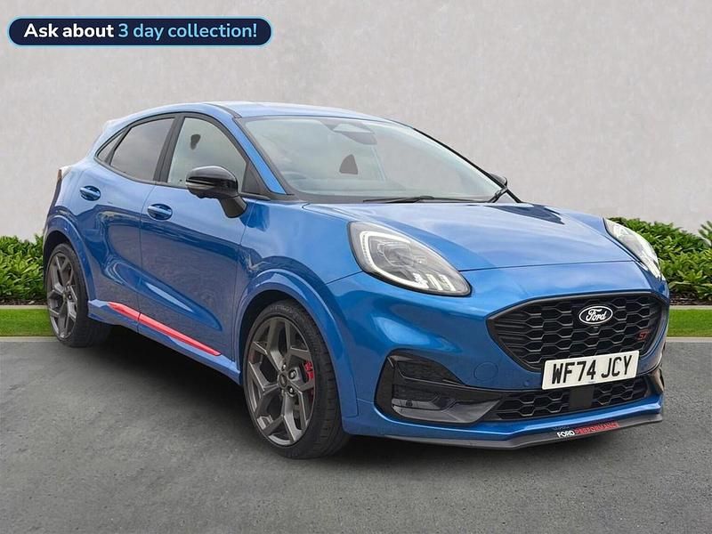 Blue Used 2024 Ford Puma ST Hatchback | £24,999 (Expensive) - Image 1/4