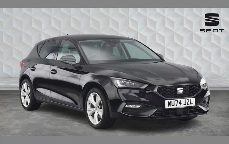 Black Used 2024 Seat Leon FR Hatchback | £20,535 (A bit pricey) - Image 1/4