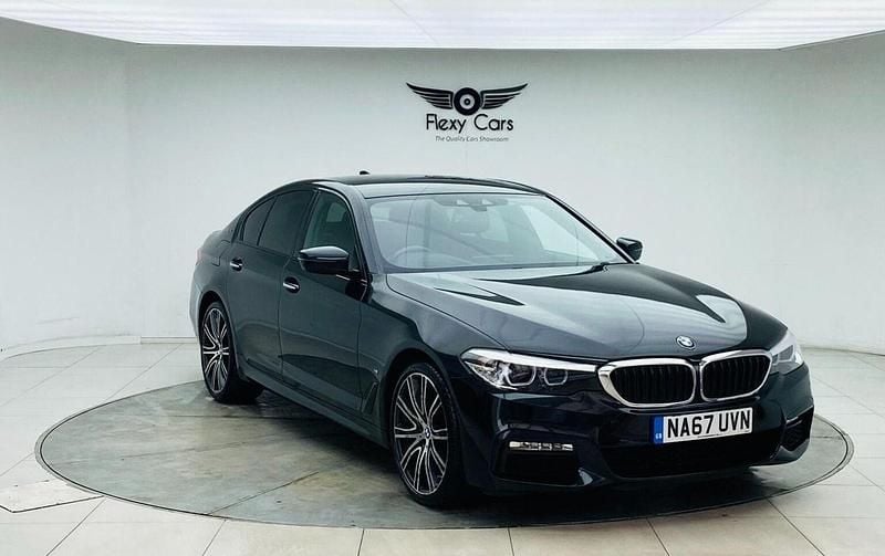 Black Used 2017 BMW 530e M Sport Sedan | £11,699 (Expensive) - Image 1/4