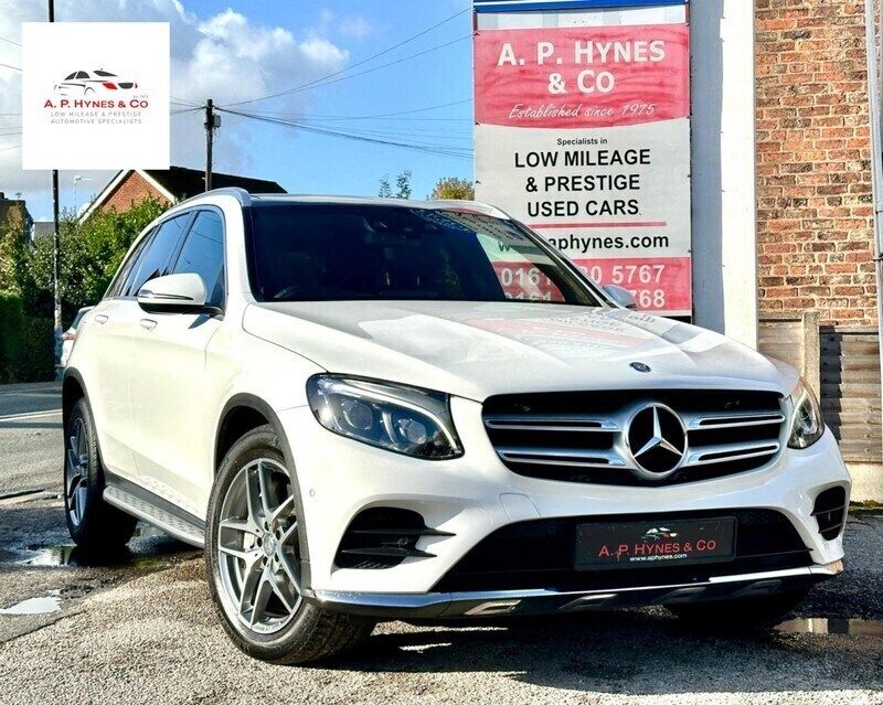 White Used 2016 Mercedes GLC250 AMG line Estate | £21,000 (Fair price) - Image 1/4
