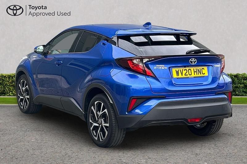 Used Toyota C-HR Design 122 HP (89 kW) 2020 Nebula blue SUV