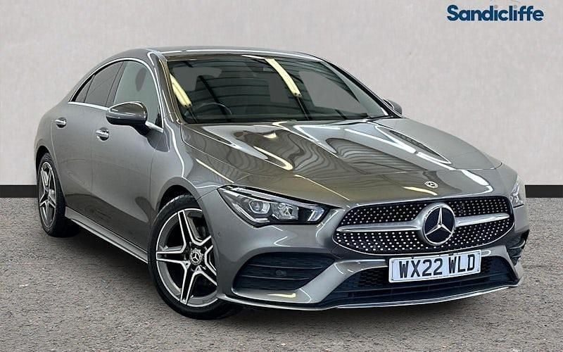 Used Mercedes CLA180 AMG Line Premium 136 HP (100 kW) 2022 Grey Sedan