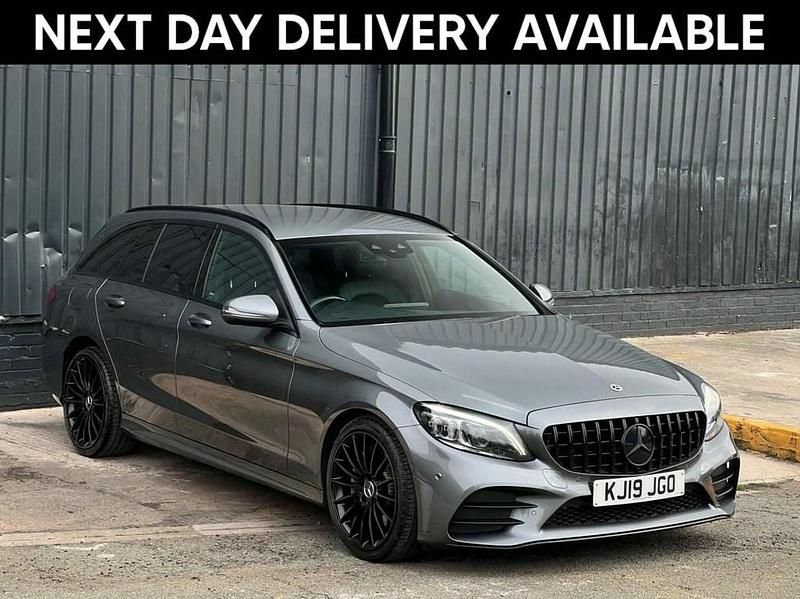 Grey Used 2019 Mercedes C300 AMG line Estate | £16,995 (Fair price) - Image 1/3