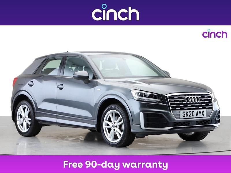 Grey Used 2020 Audi Q2 S-Line SUV | £18,249 (Fair price) - Image 1/3