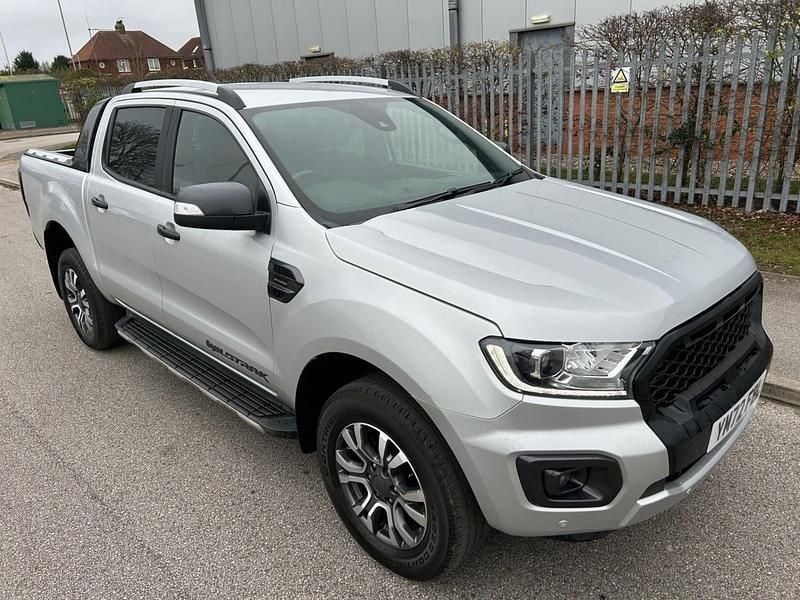 Silver Used 2023 Ford Ranger Wildtrack Pickup | £18,999 (Super price) - Image 1/4