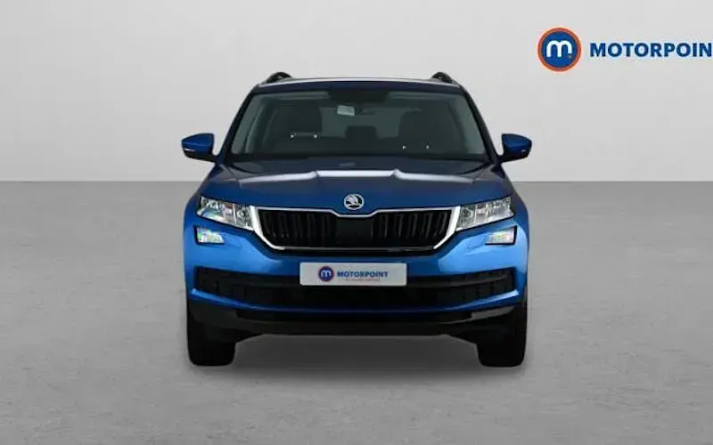 Used Skoda Kodiaq SE Drive 150 HP (110 kW) 2021 Blue SUV