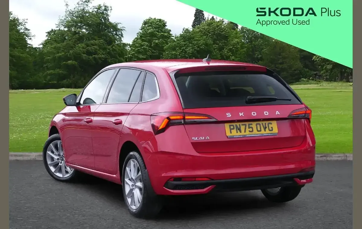 Gebraucht Skoda Scala SE L 116 PS (85 kW) 2025 Rot Kleinwagen