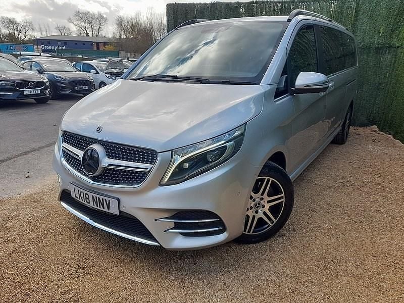Used Mercedes V250 AMG line 2018 Silver MPV