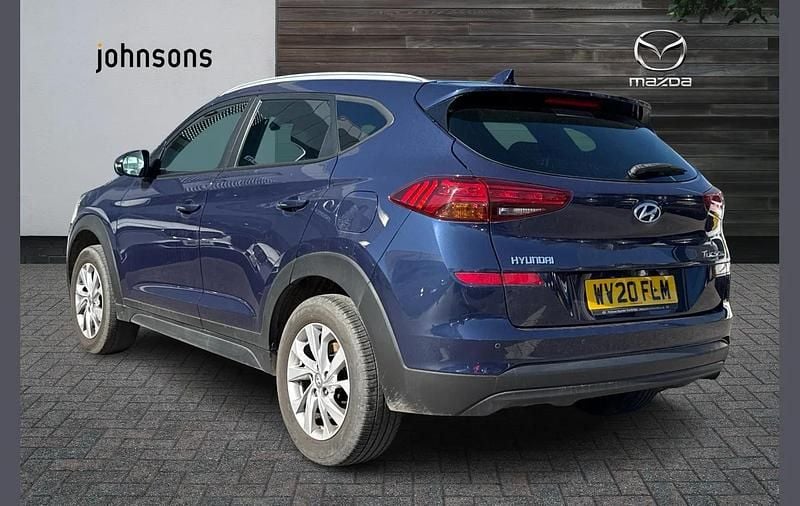 Used Hyundai Tucson SE 129 HP (94 kW) 2020 Blue SUV
