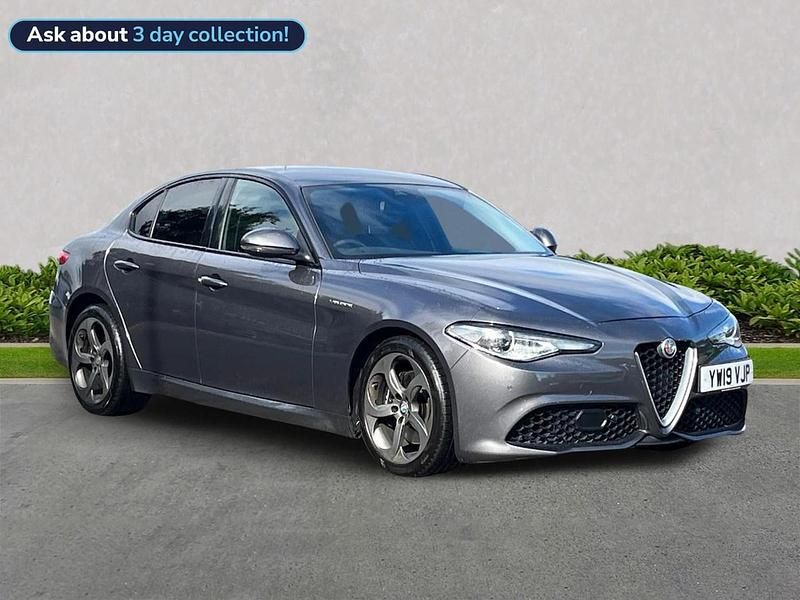 Grey Used 2019 Alfa Romeo Giulia Veloce Sedan | £18,295 (Fair price) - Image 1/4