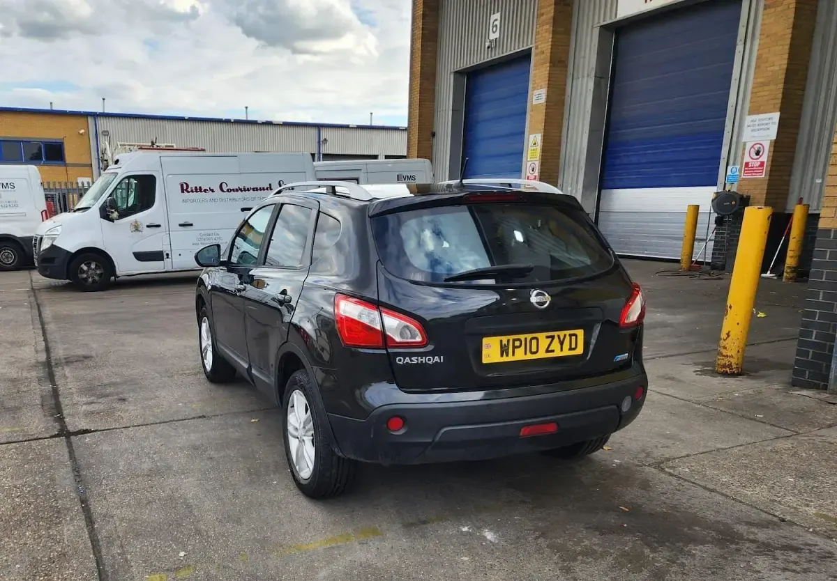 Used Nissan Qashqai N-TEC 2010 Black SUV