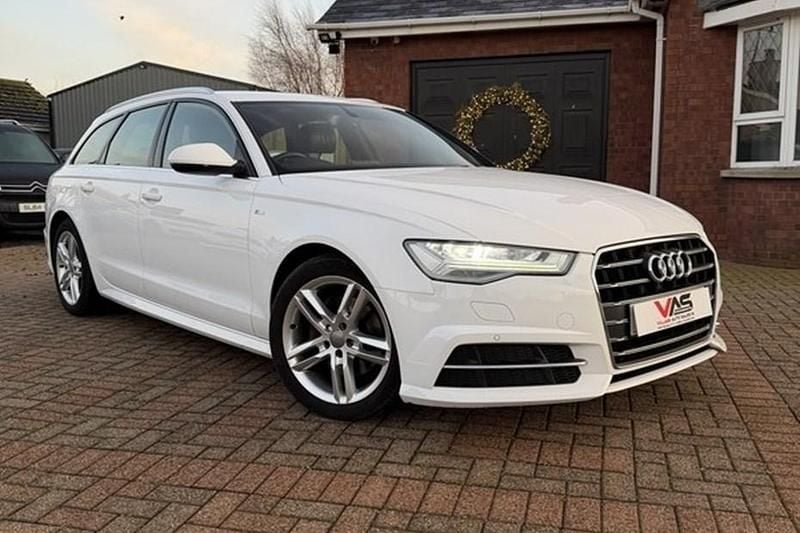 White Used 2017 Audi A6 S-Line Estate | £12,975 (Fair price) - Image 1/1