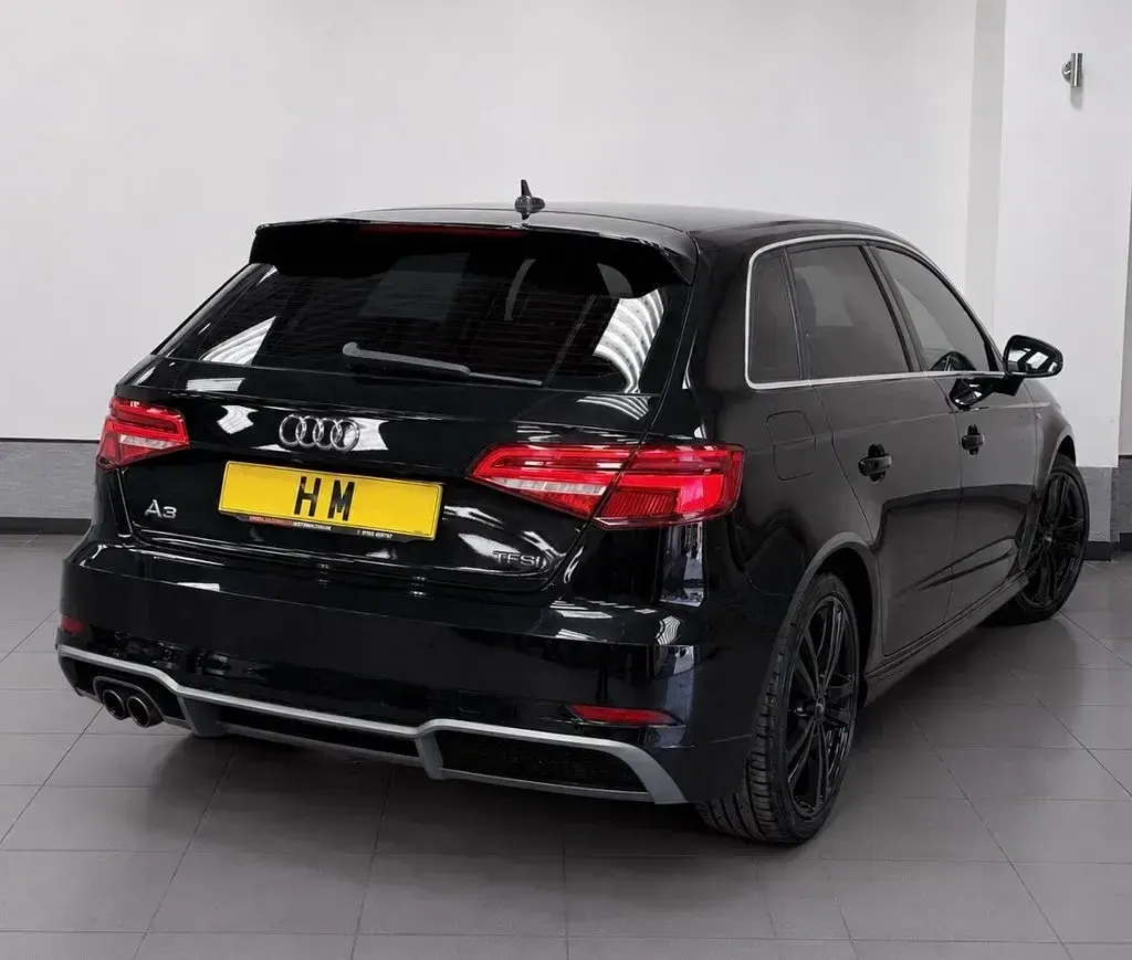 Used Audi A3 Sportback S-Line 150 HP (110 kW) 2016 Black Hatchback