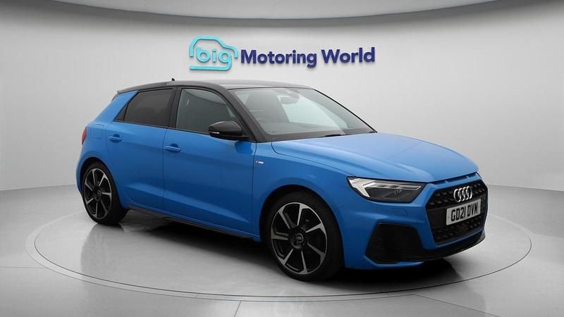 Blue Used 2021 Audi A1 Sportback Black Edition Hatchback | £17,200 (Fair price) - Image 1/4