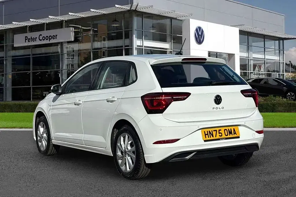 New VW Polo Style 95 HP (69 kW) 2025 White Hatchback