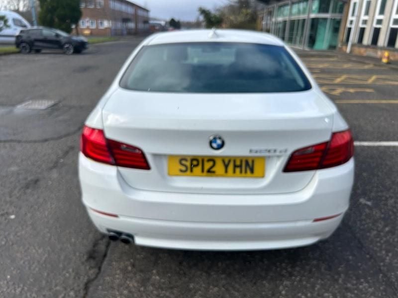 Used BMW 520 Efficient Dynamics 2012 White Sedan