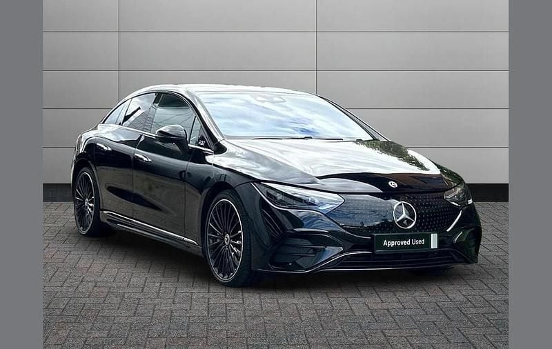 Black Used 2025 Mercedes EQE350 AMG line Sedan | £52,095 (Fair price) - Image 1/4