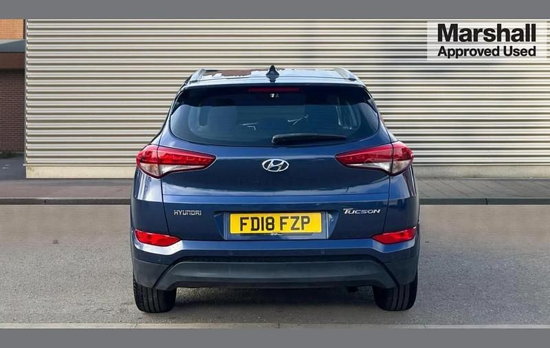Used Hyundai Tucson SE 177 HP (130 kW) 2018 Blue SUV