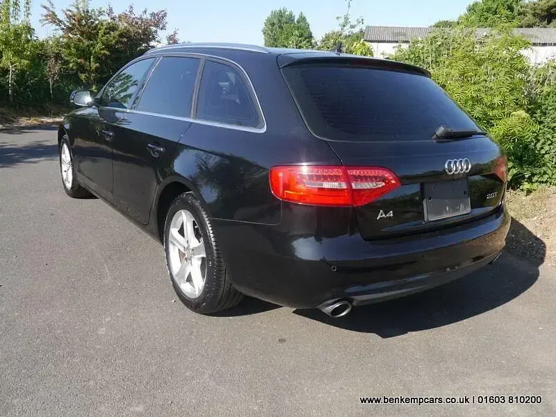 Used Audi A4 S-Line 2013 Black Estate