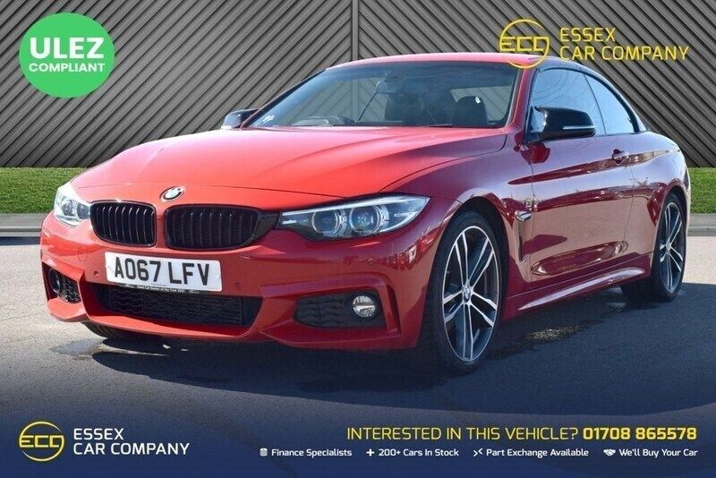 Red Used 2017 BMW 420 M Sport Cabriolet | £17,320 (Fair price) - Image 1/4