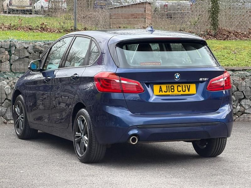 Used BMW 218 Sport Line 2018 Imperial blue metallic Estate