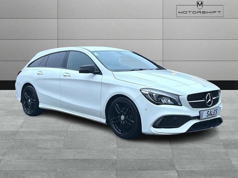 Used Mercedes CLA200 AMG line 2017 White Estate