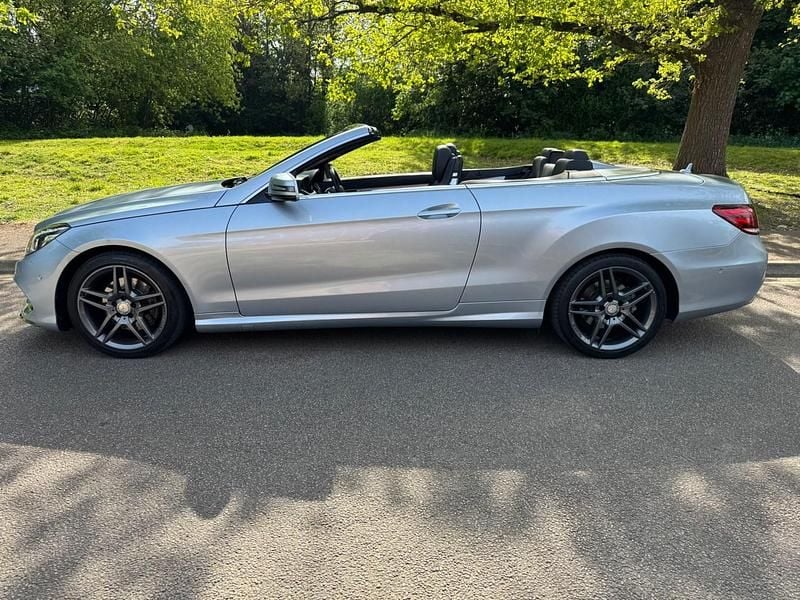 Begagnad Mercedes E220 AMG line 177 HK (130 kW) 2016 Silver Cab