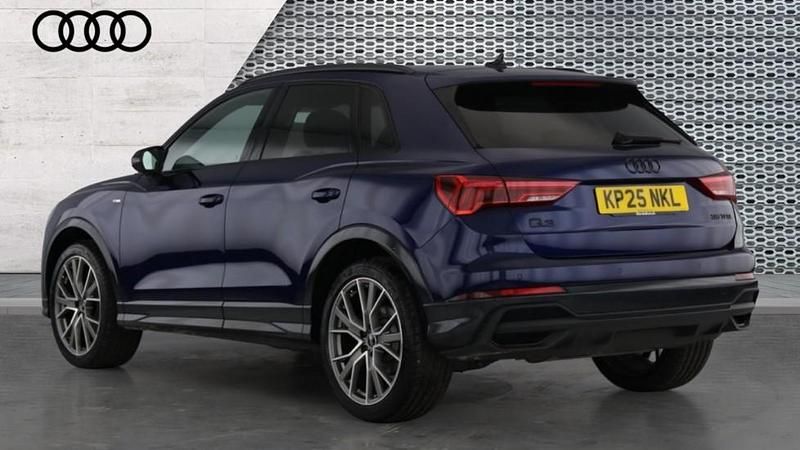 Used Audi Q3 Black Edition 150 HP (110 kW) 2025 Blue SUV
