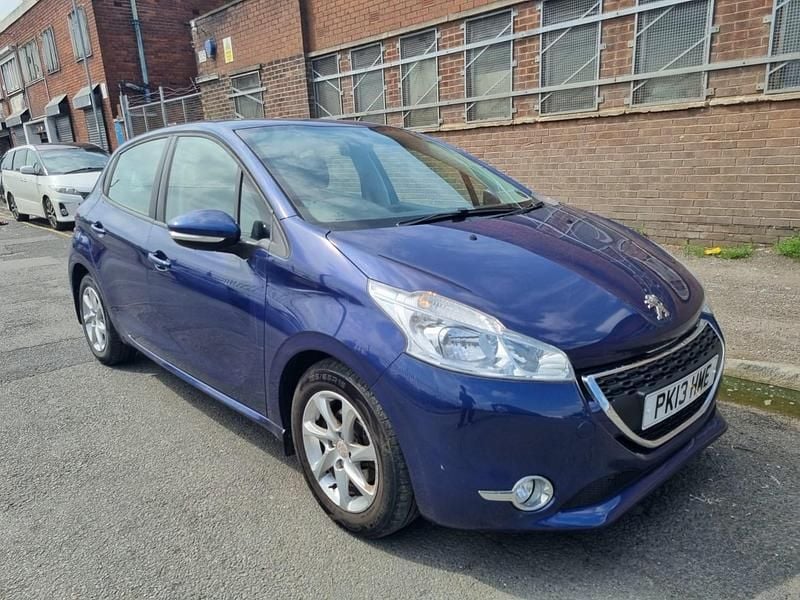 Blue Used 2013 Peugeot 208 Active Hatchback | £3,795 (Good price) - Image 1/4