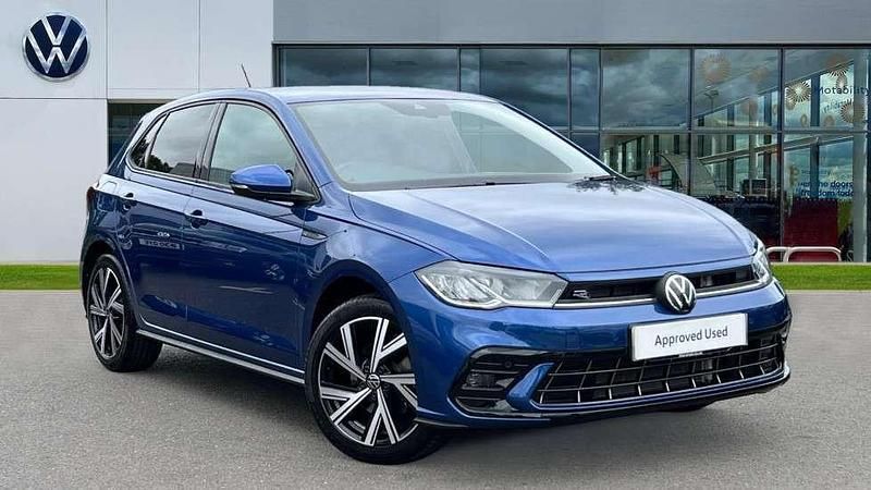 Blue Used 2024 VW Polo R-line Hatchback | £22,096 (A bit pricey) - Image 1/4