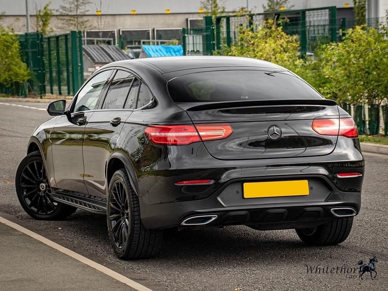 Used Mercedes GLC220 AMG line 2019 Black Coupe