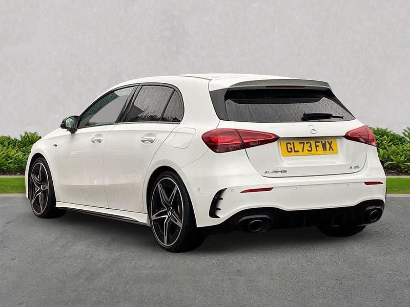 Used Mercedes A35 AMG Premium 2023 White Hatchback