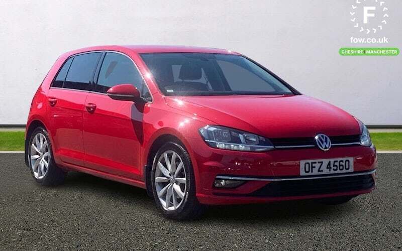 Red Used 2018 VW Golf VII GT Hatchback | £12,199 (Good price) - Image 1/4
