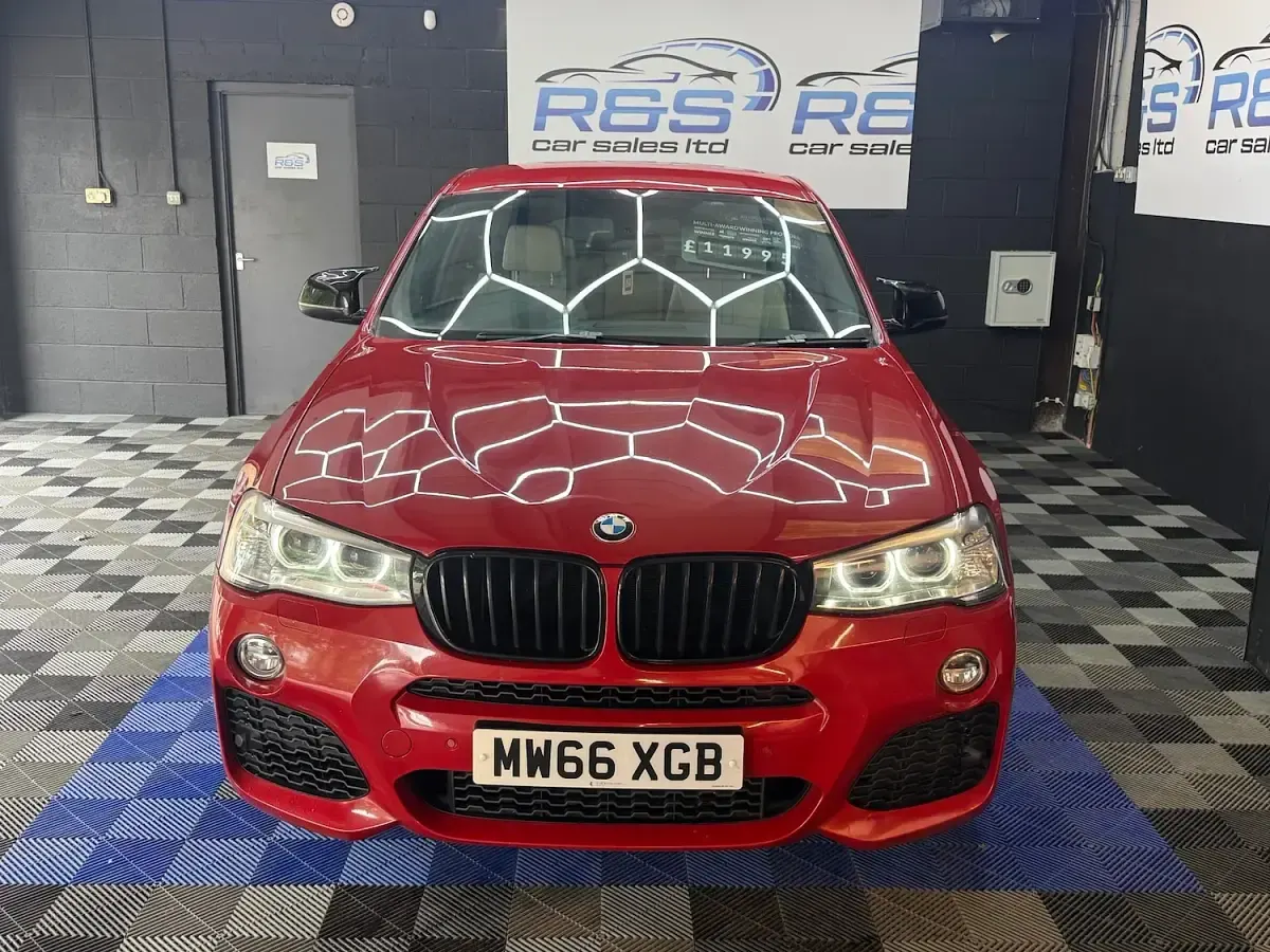 Used BMW X4 M Sport 2015 Red SUV