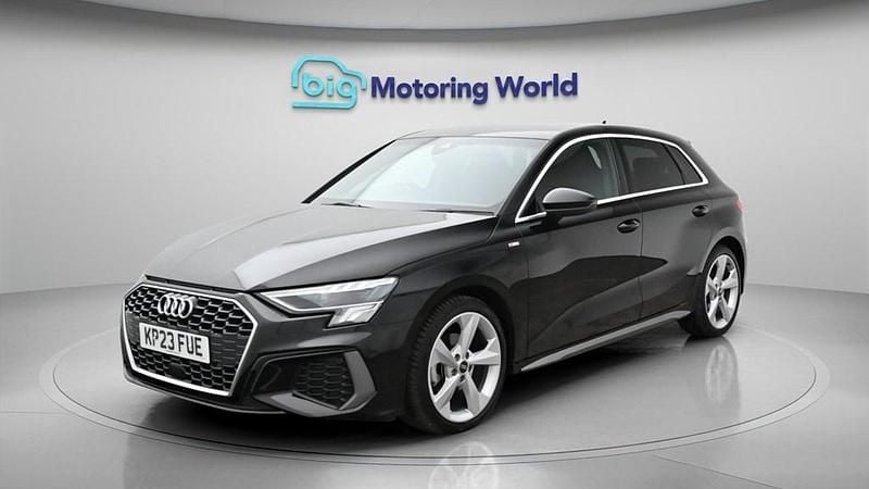 Used Audi A3 Sportback S-Line 150 HP (110 kW) 2023 Black Hatchback
