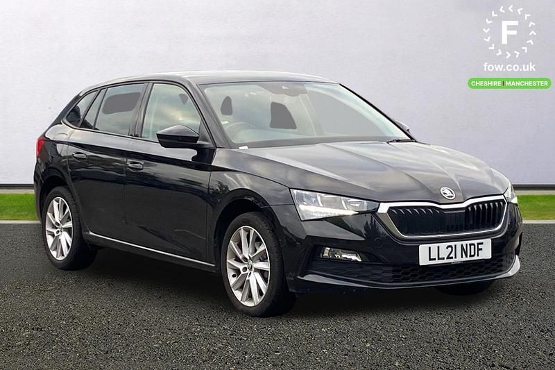 Black Used 2021 Skoda Scala SE L Hatchback | £13,999 (Fair price) - Image 1/3