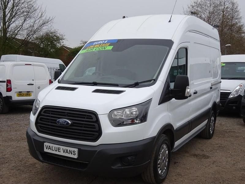 Used Ford Transit 130 HP (95 kW) 2019 White Van