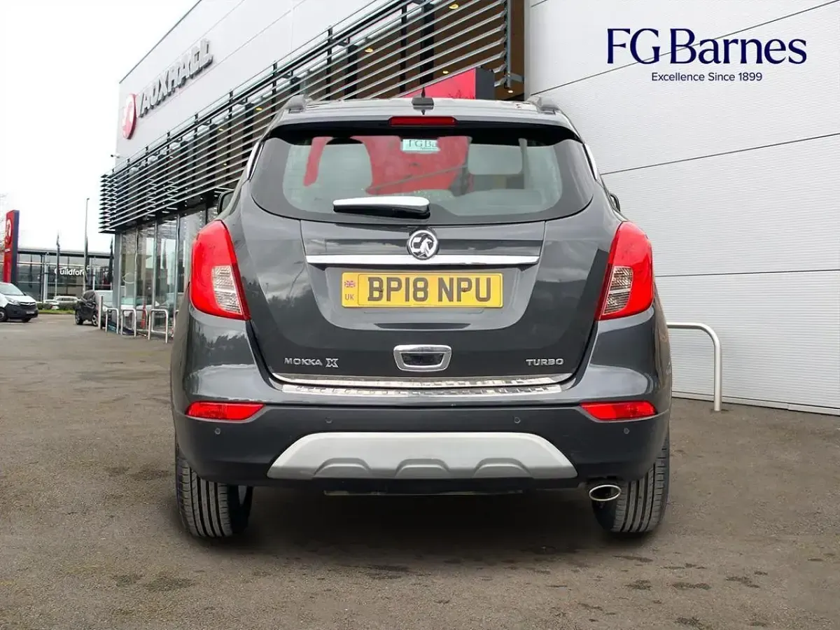 Used Vauxhall Mokka X Active 138 HP (101 kW) 2018 Grey SUV