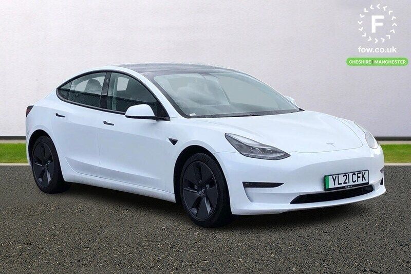 White Used 2021 Tesla Model 3 Long Range Sedan | £18,999 (Fair price) - Image 1/3