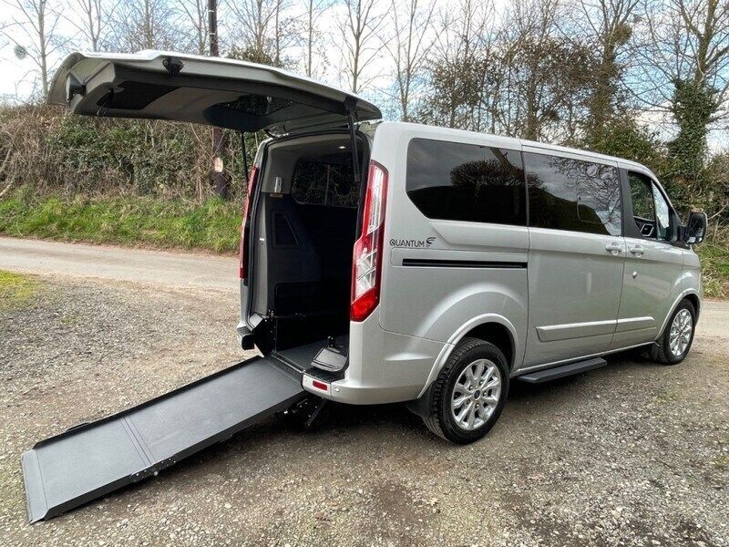 Silver Used 2022 Ford Tourneo Custom Titanium MPV | £21,995 (Super price) - Image 1/4